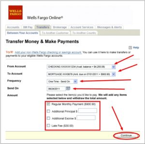 Wells fargo pay online